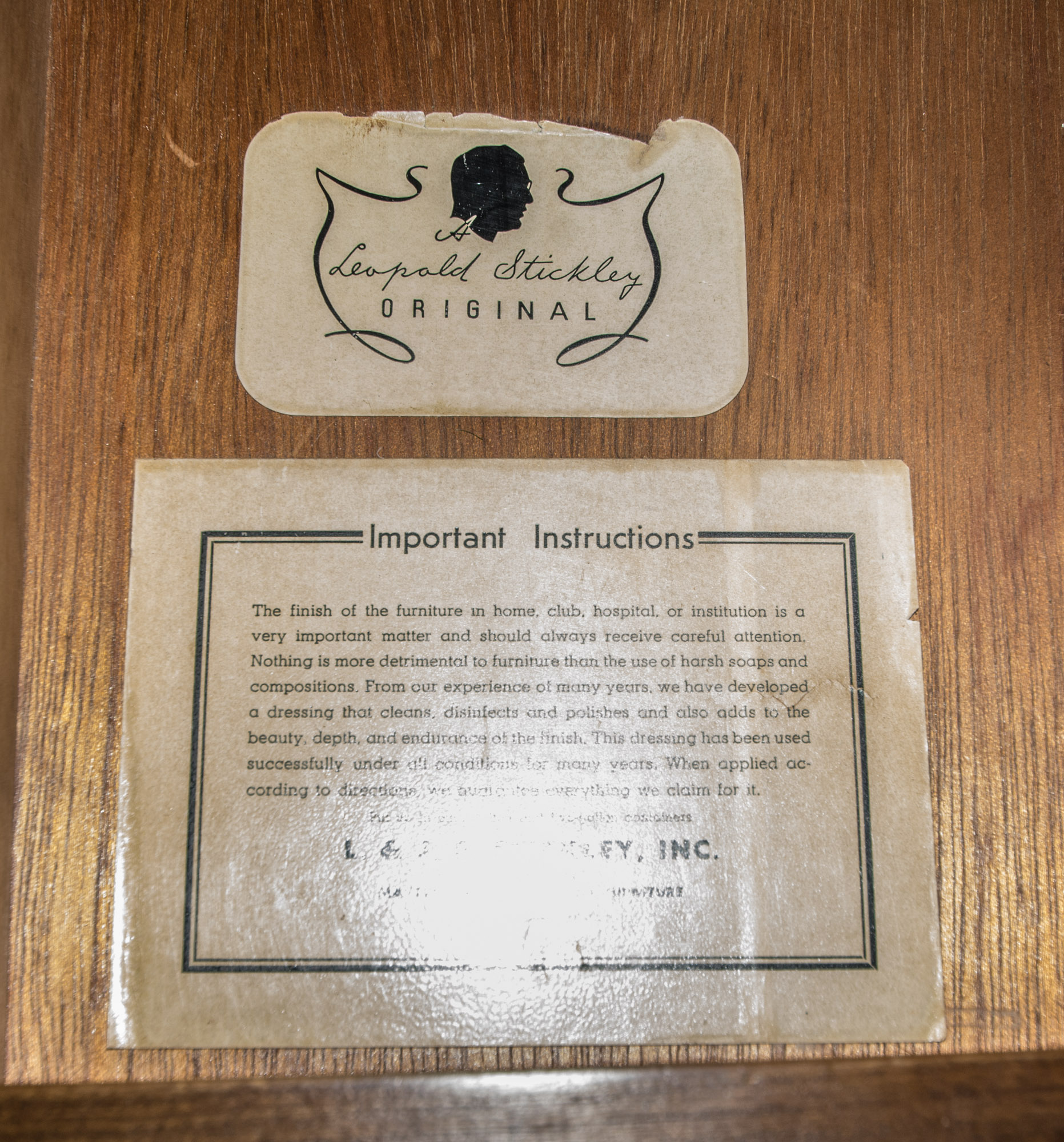 Stickley Furniture Dresser