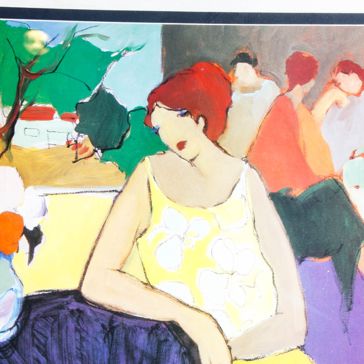 Itzchak Tarkay Print "Relationship"