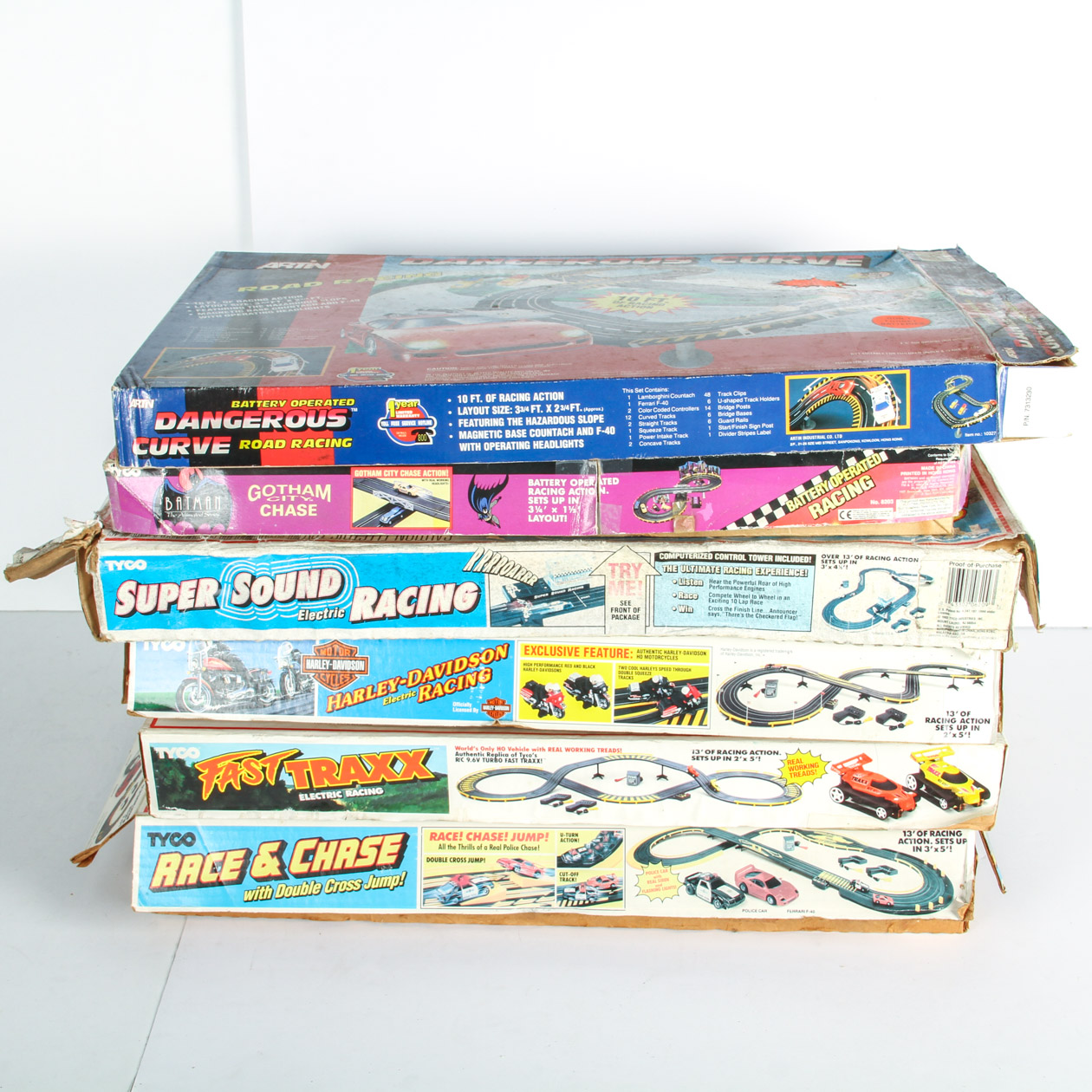 Vintage Tyco Slot Car Tracks