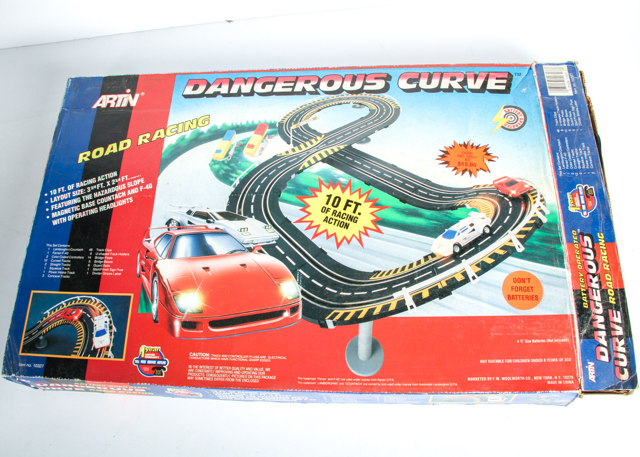 Vintage Tyco Slot Car Tracks