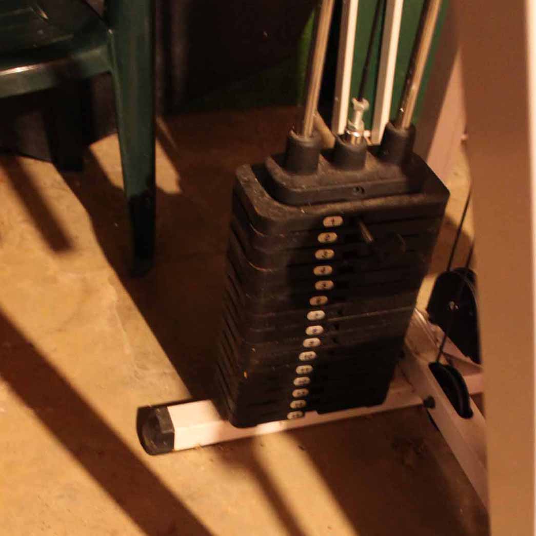 Body Solid "EXM-1500" Pulley Weight System