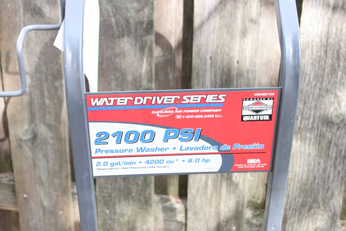 Water Driver Series Briggs & Stratton "Quantum XTE" Pressure Washer