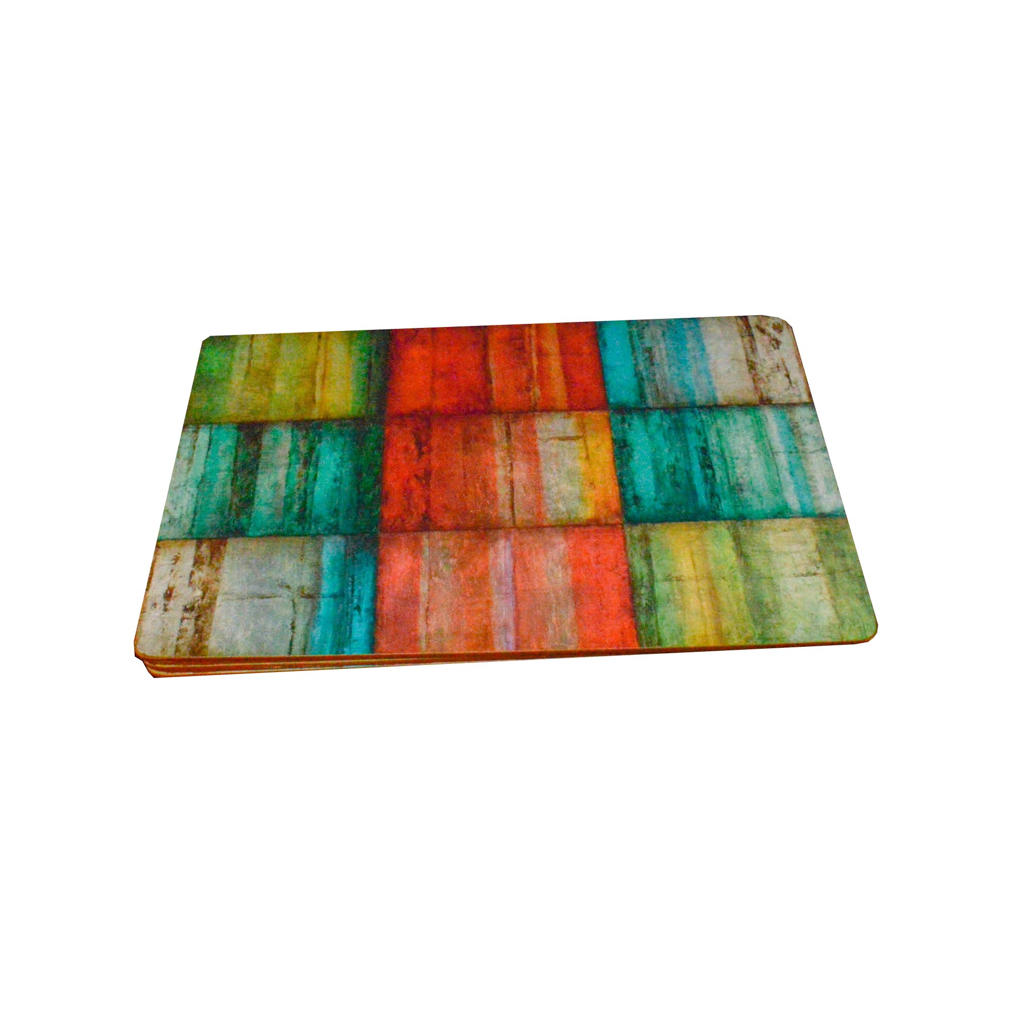 Set of Five Multicolor Pier 1 Placemats