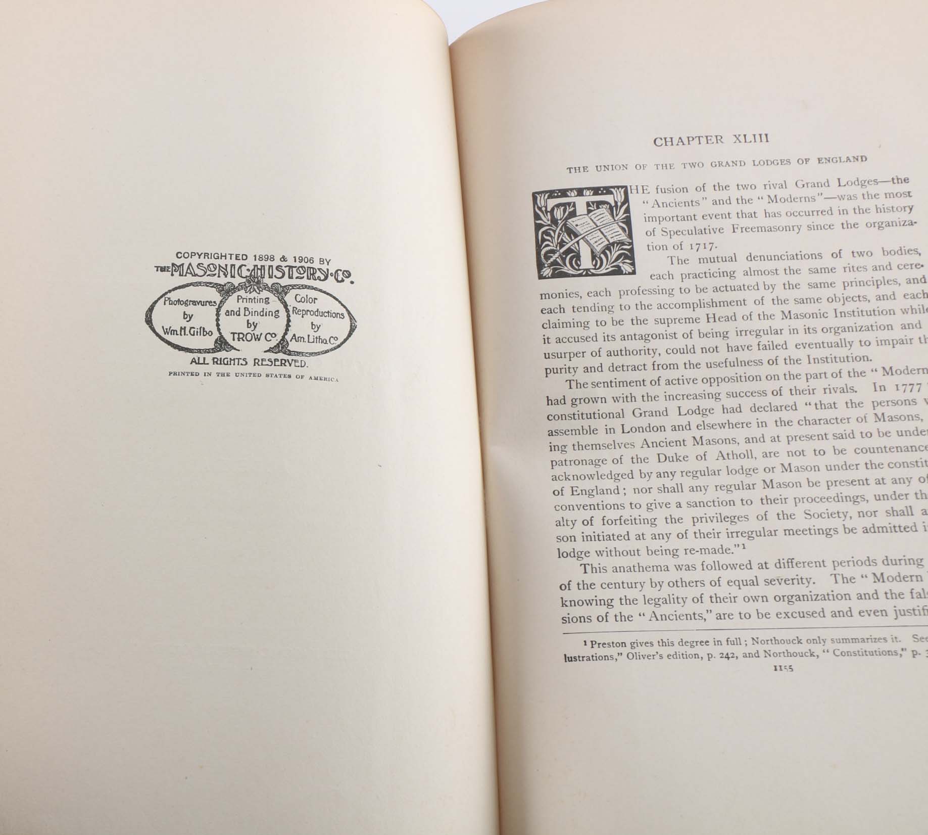 Seven-Volume "History of Freemasonry" Book Set