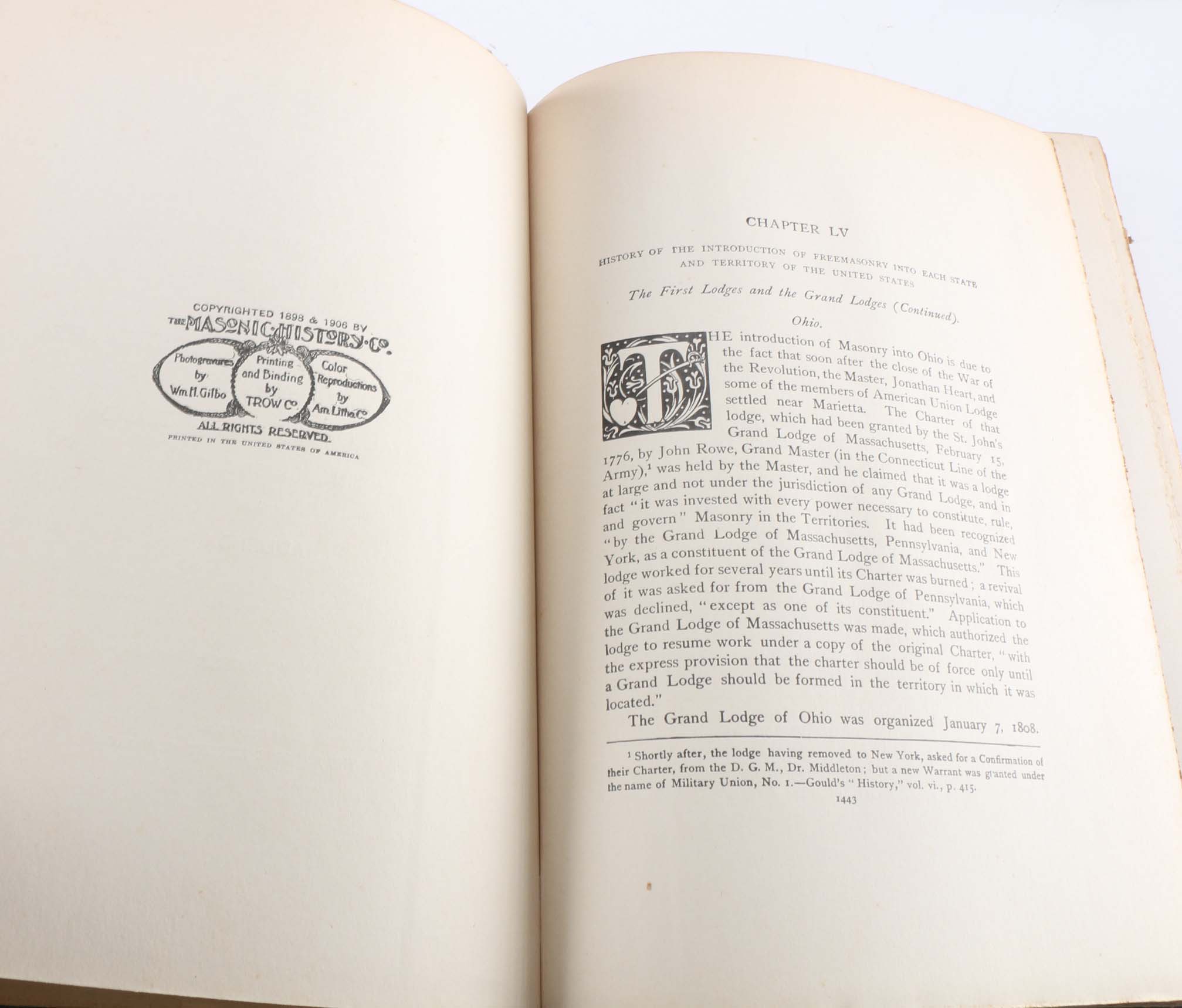 Seven-Volume "History of Freemasonry" Book Set