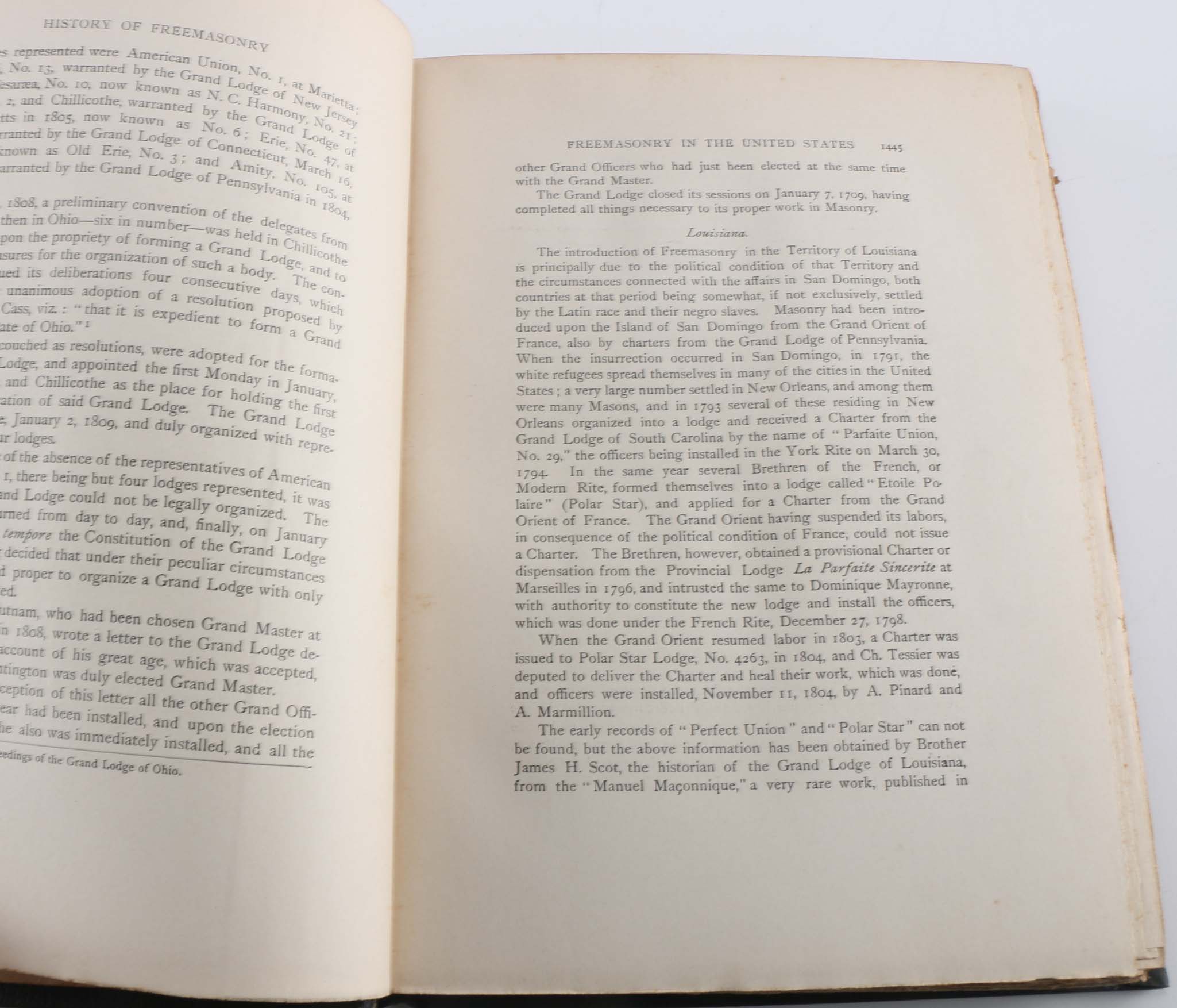 Seven-Volume "History of Freemasonry" Book Set