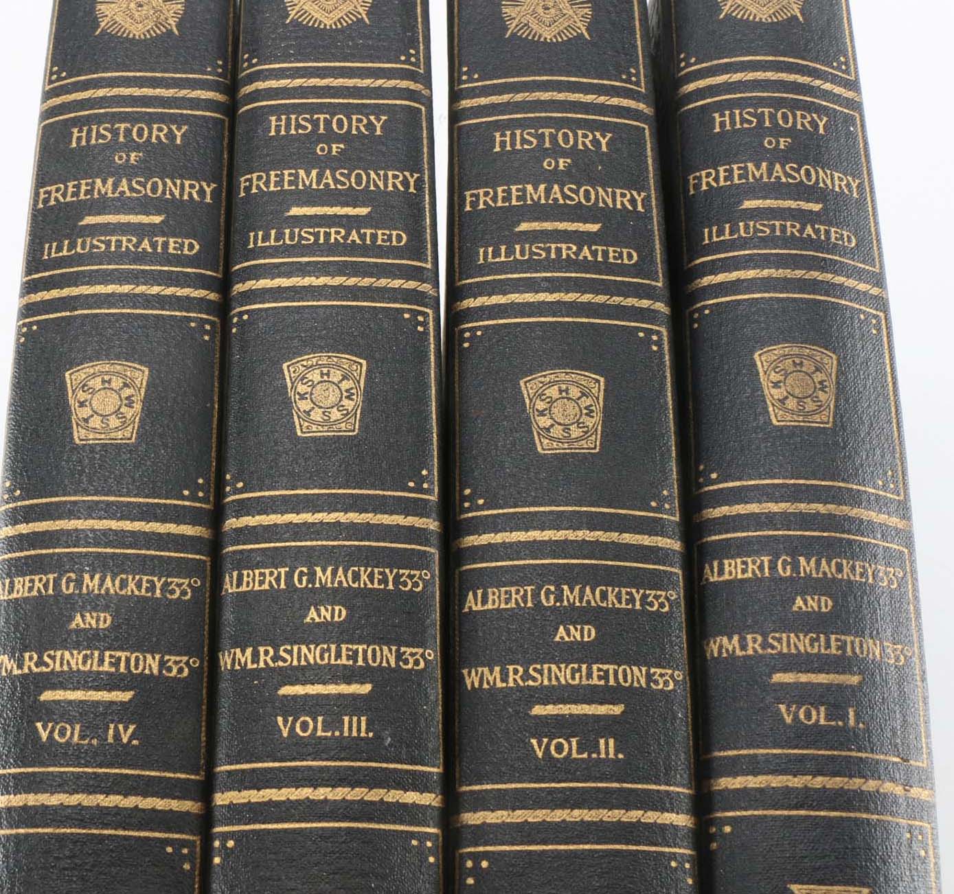 Seven-Volume "History of Freemasonry" Book Set