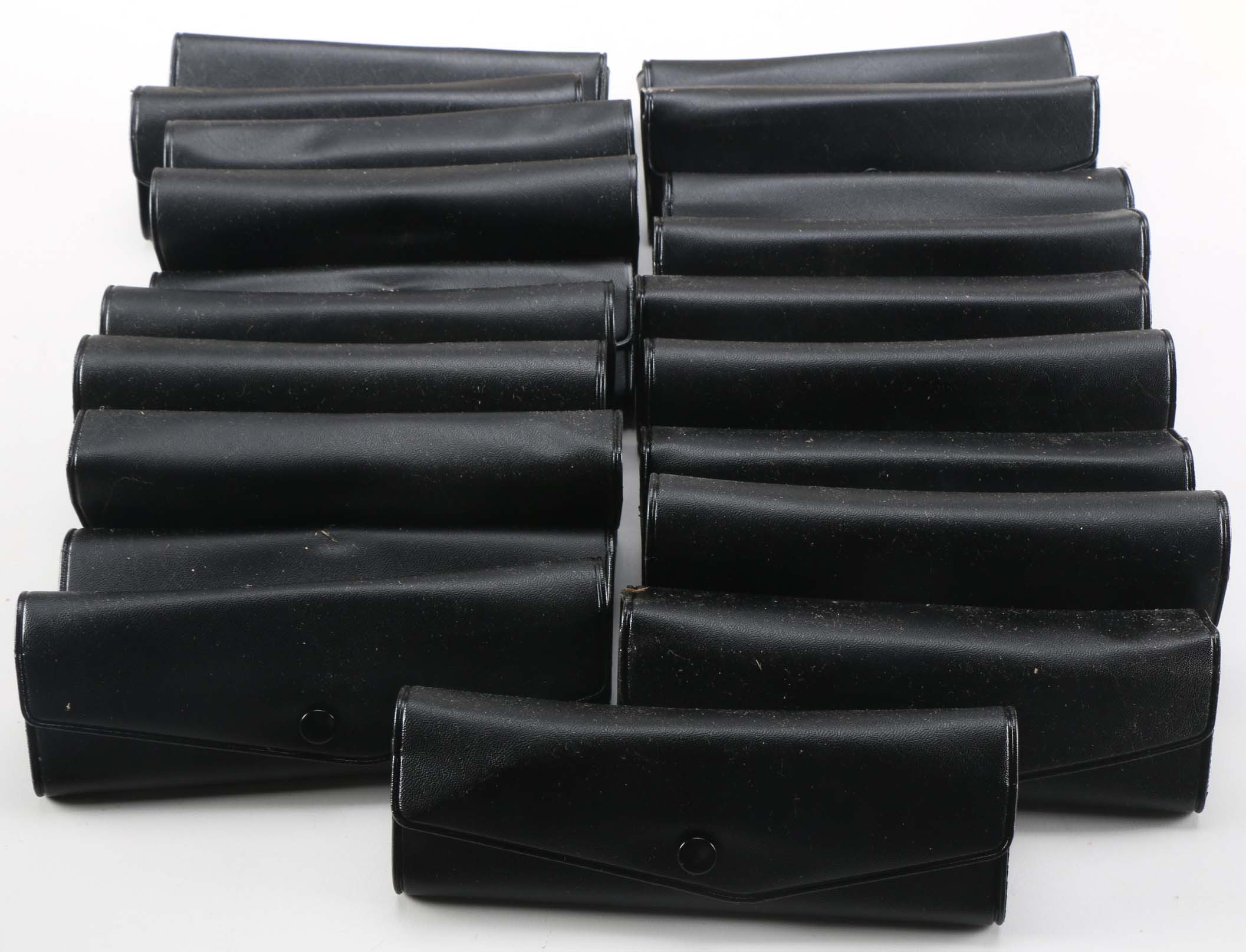 Vintage Faux Leather Eyeglass Cases