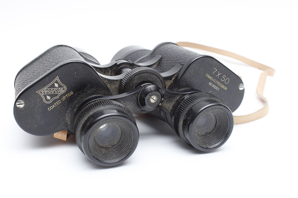 Vintage Prestige Binoculars with Case