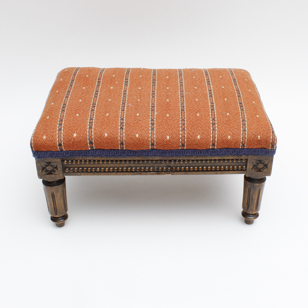 Small Upholstered Footstool