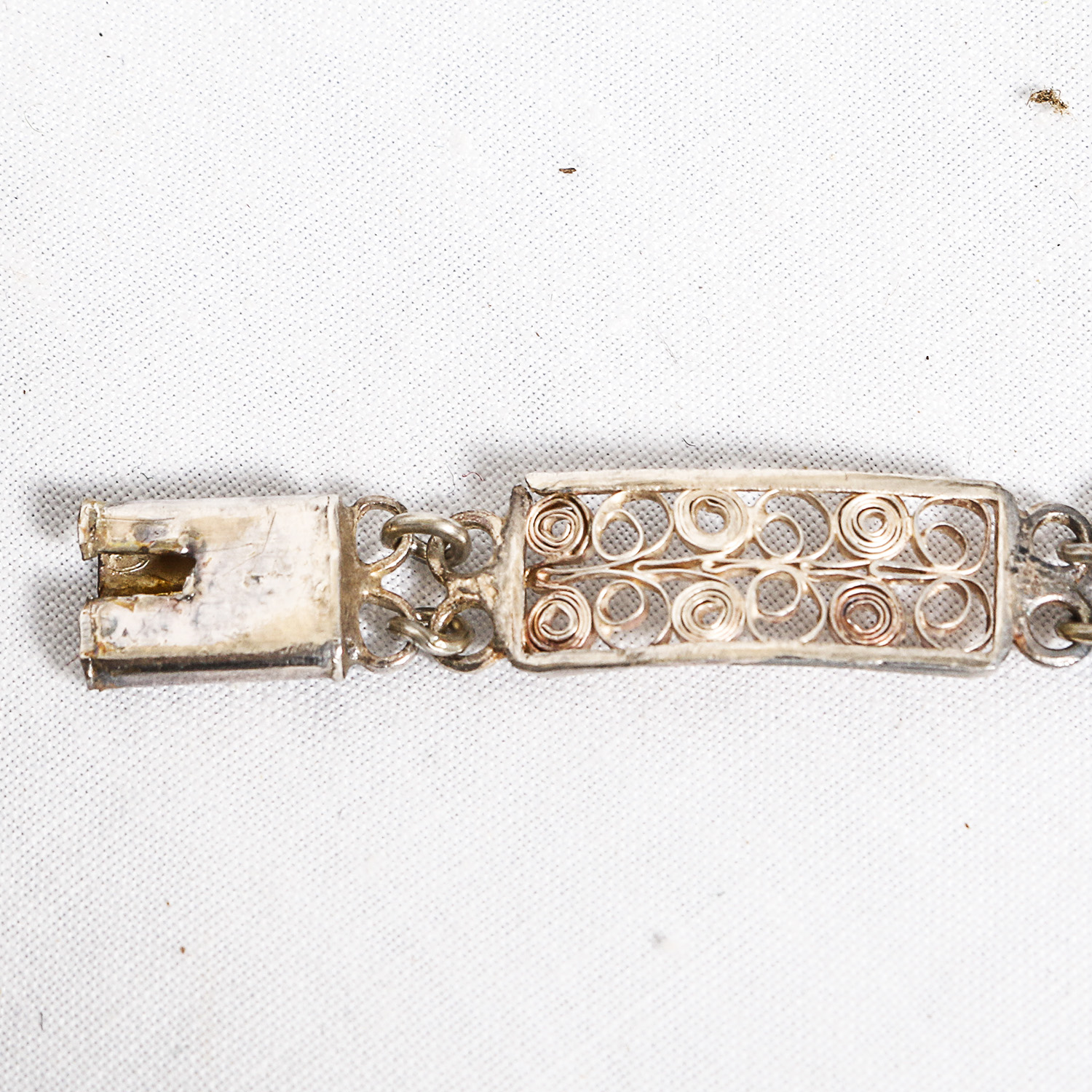 Vintage Silver Tone Jewelry Set