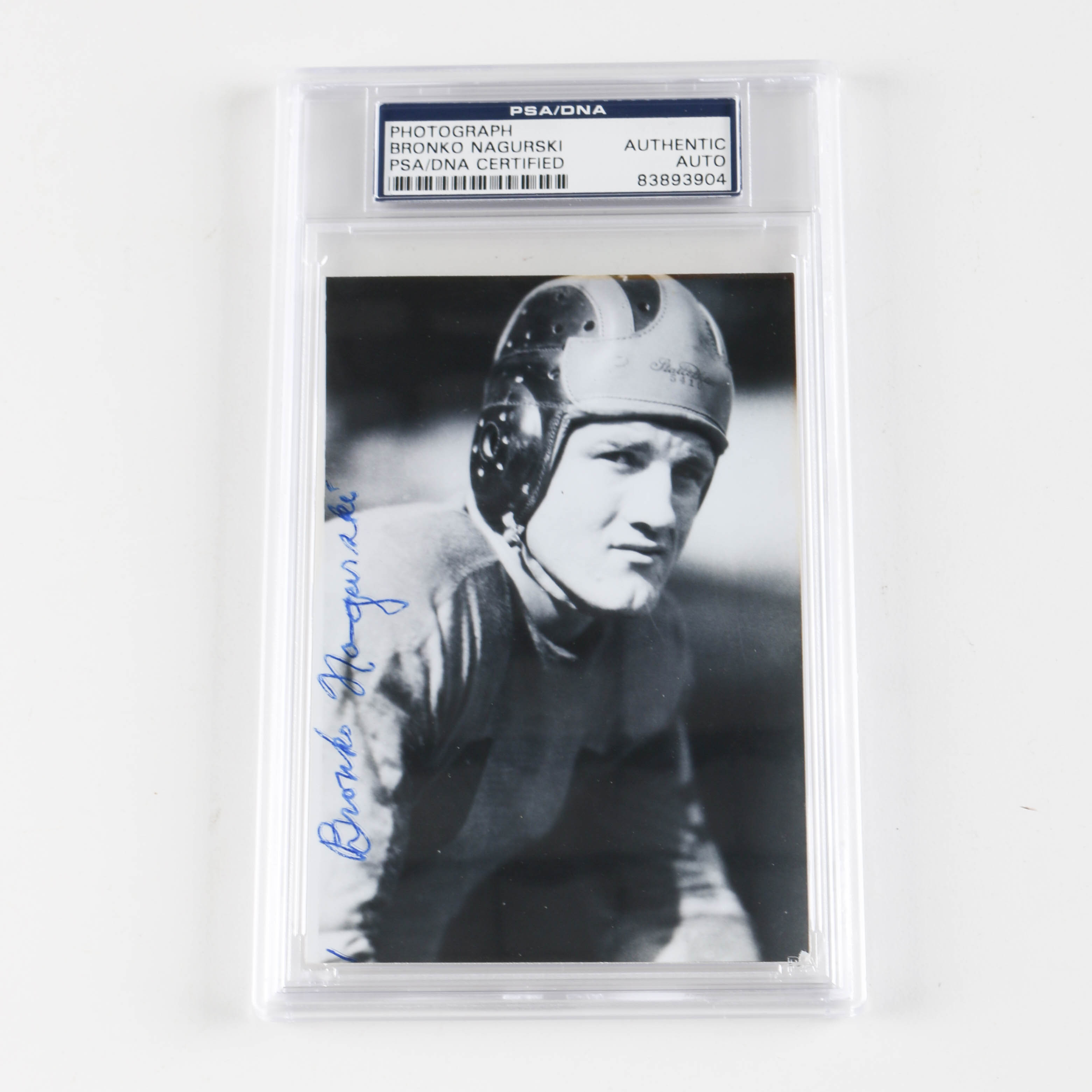 Bronko Nagurski Autographed Photo