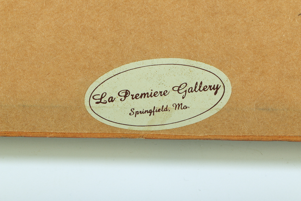 Dale Ross Signed Drawing "Leda And The Swan"