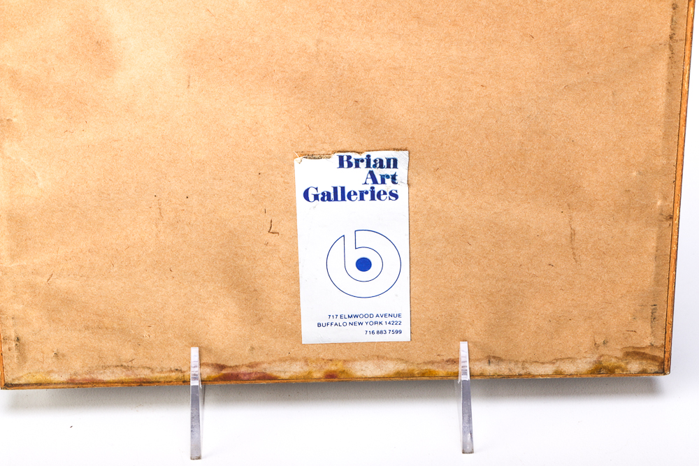 Pencil  Drawing of a Design for an Empire Style Plant Stand