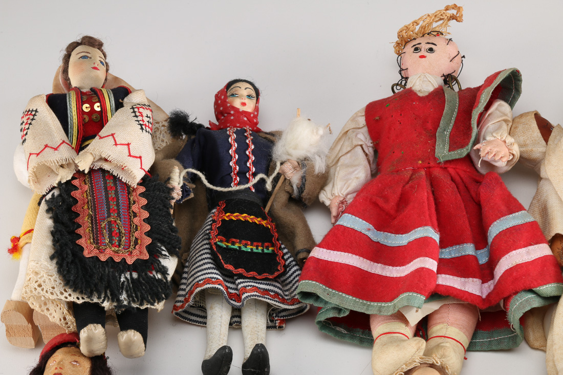 Vintage Dolls of International Heritage
