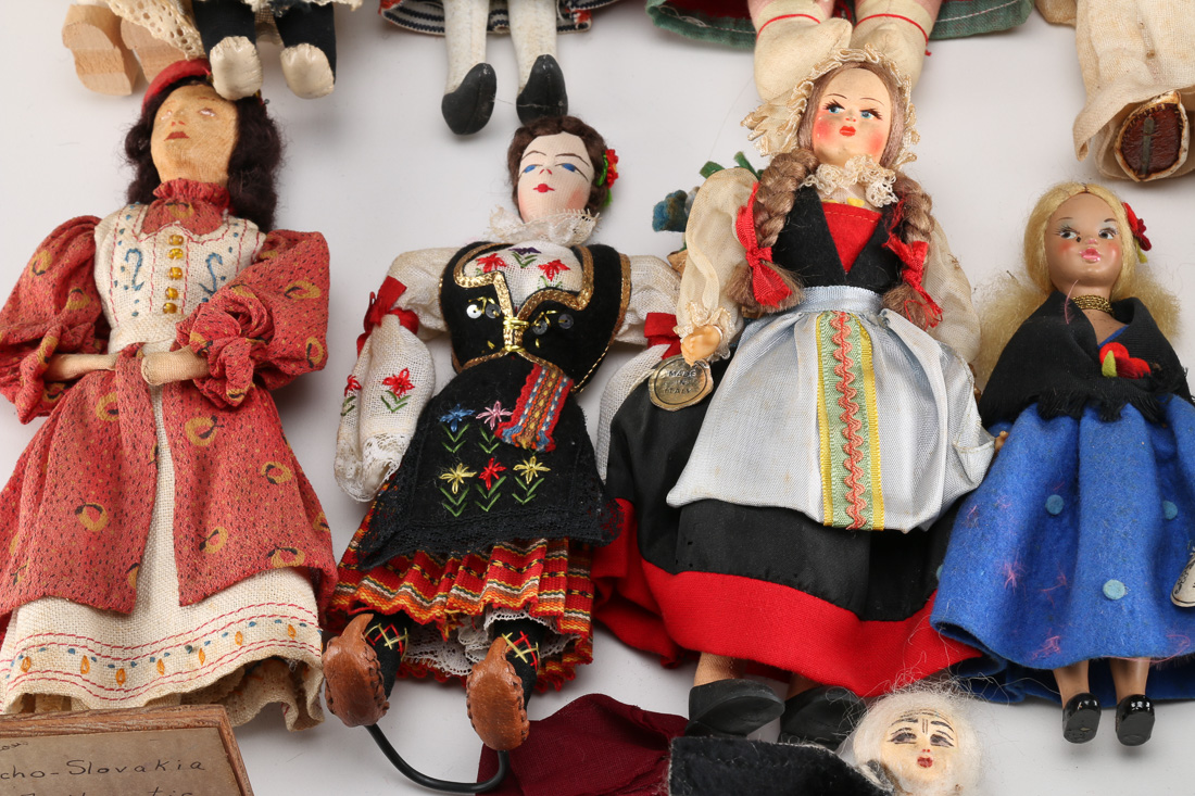 Vintage Dolls of International Heritage