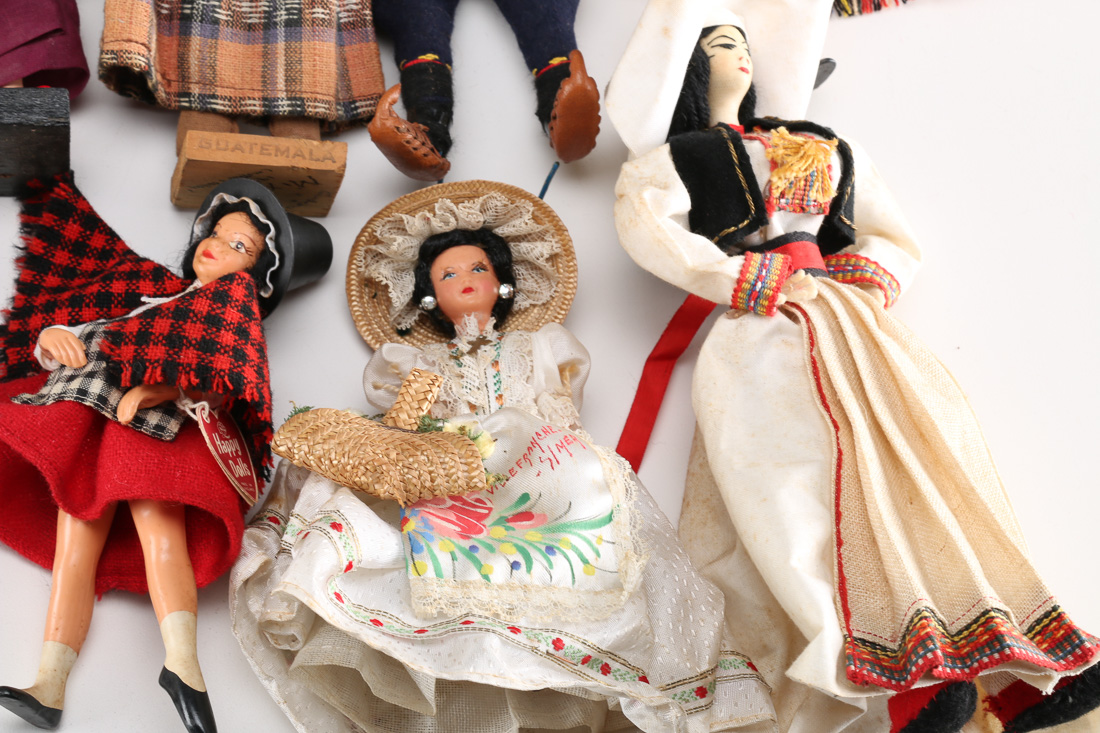 Vintage Dolls of International Heritage