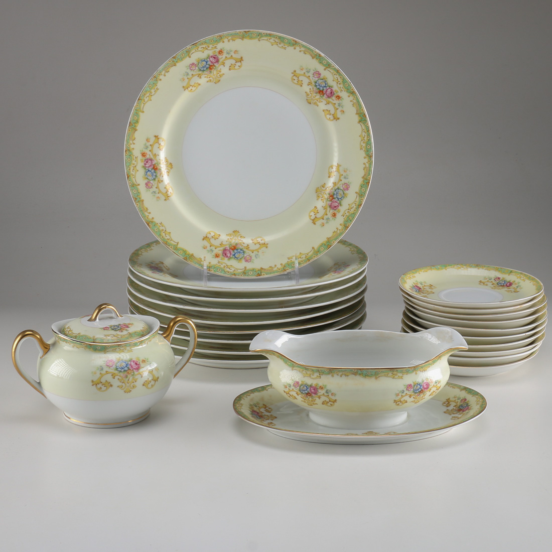 Vintage Gold China Set