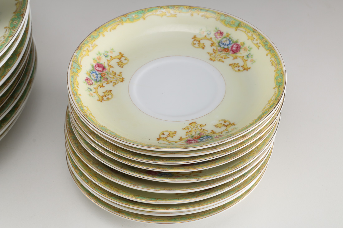 Vintage Gold China Set
