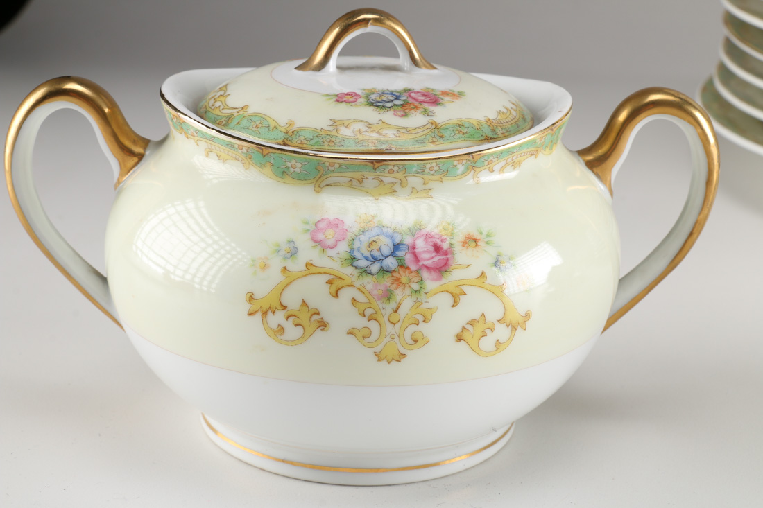 Vintage Gold China Set