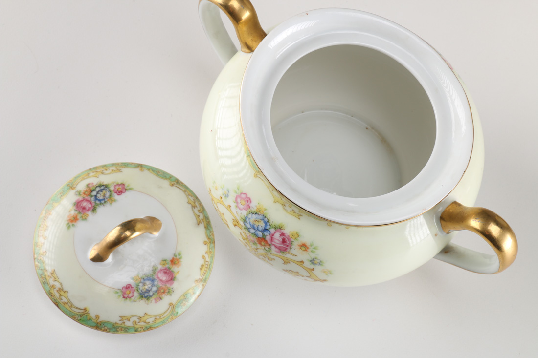 Vintage Gold China Set