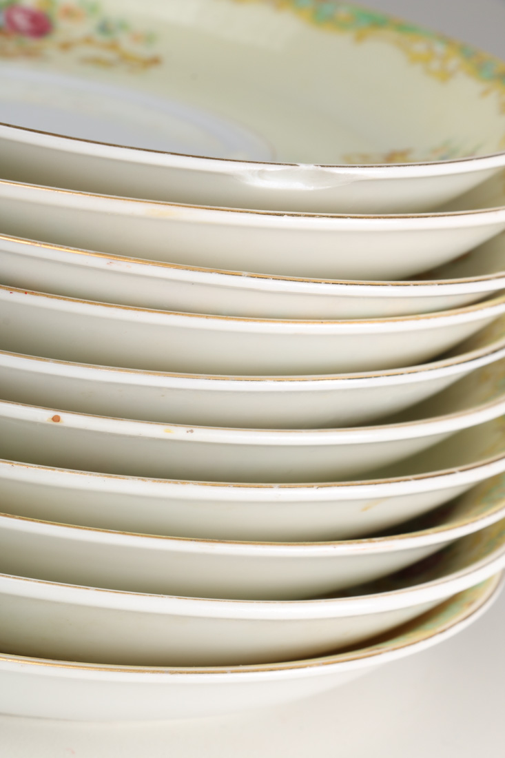 Vintage Gold China Set