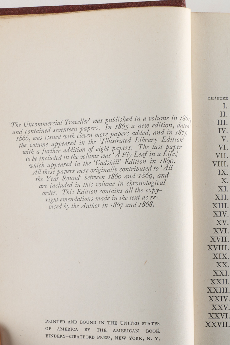 1868 Eighteen Volumes of Charles Dickens' Works Cleartype Edition