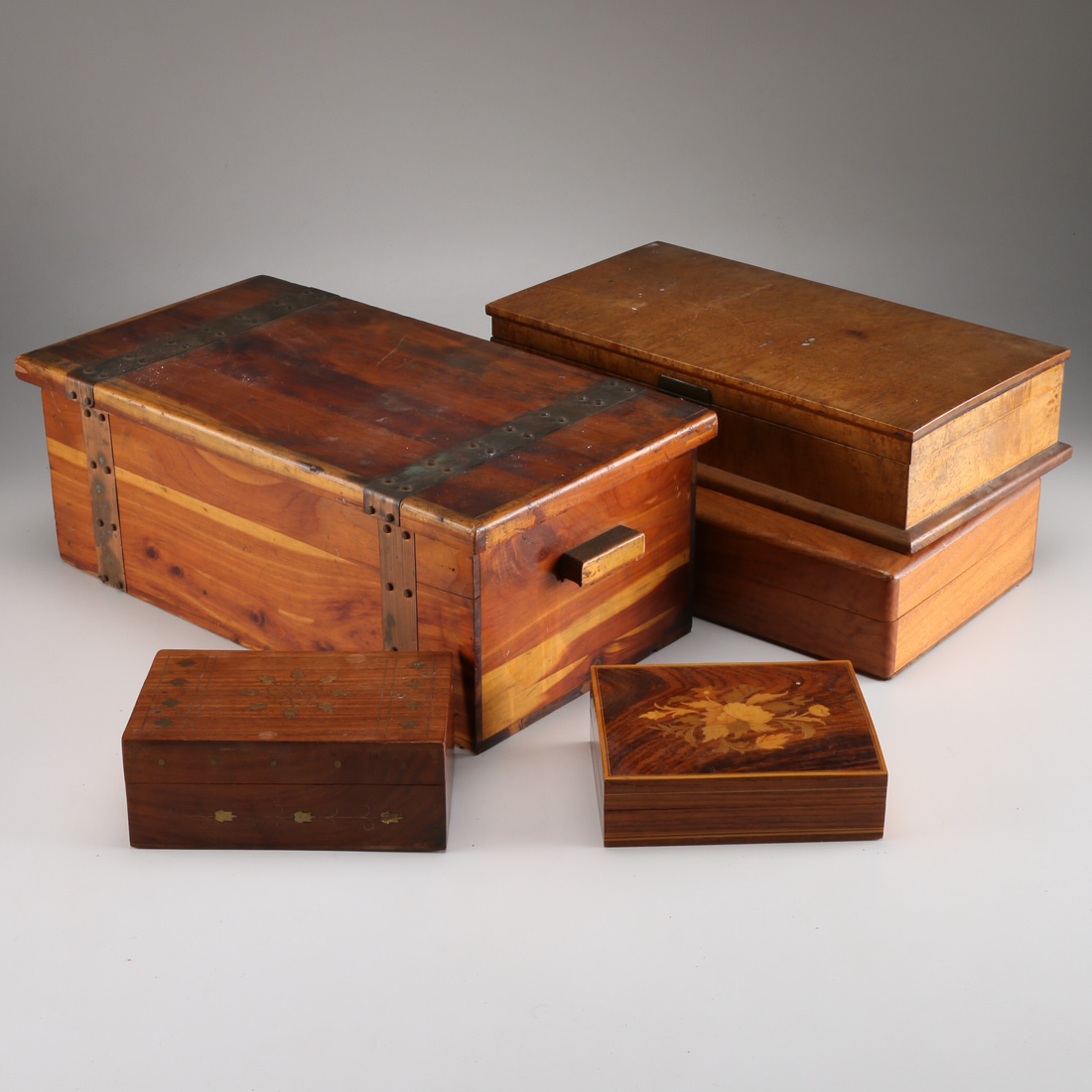 Collection of Wooden Boxes