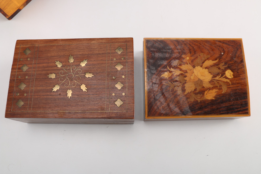 Collection of Wooden Boxes