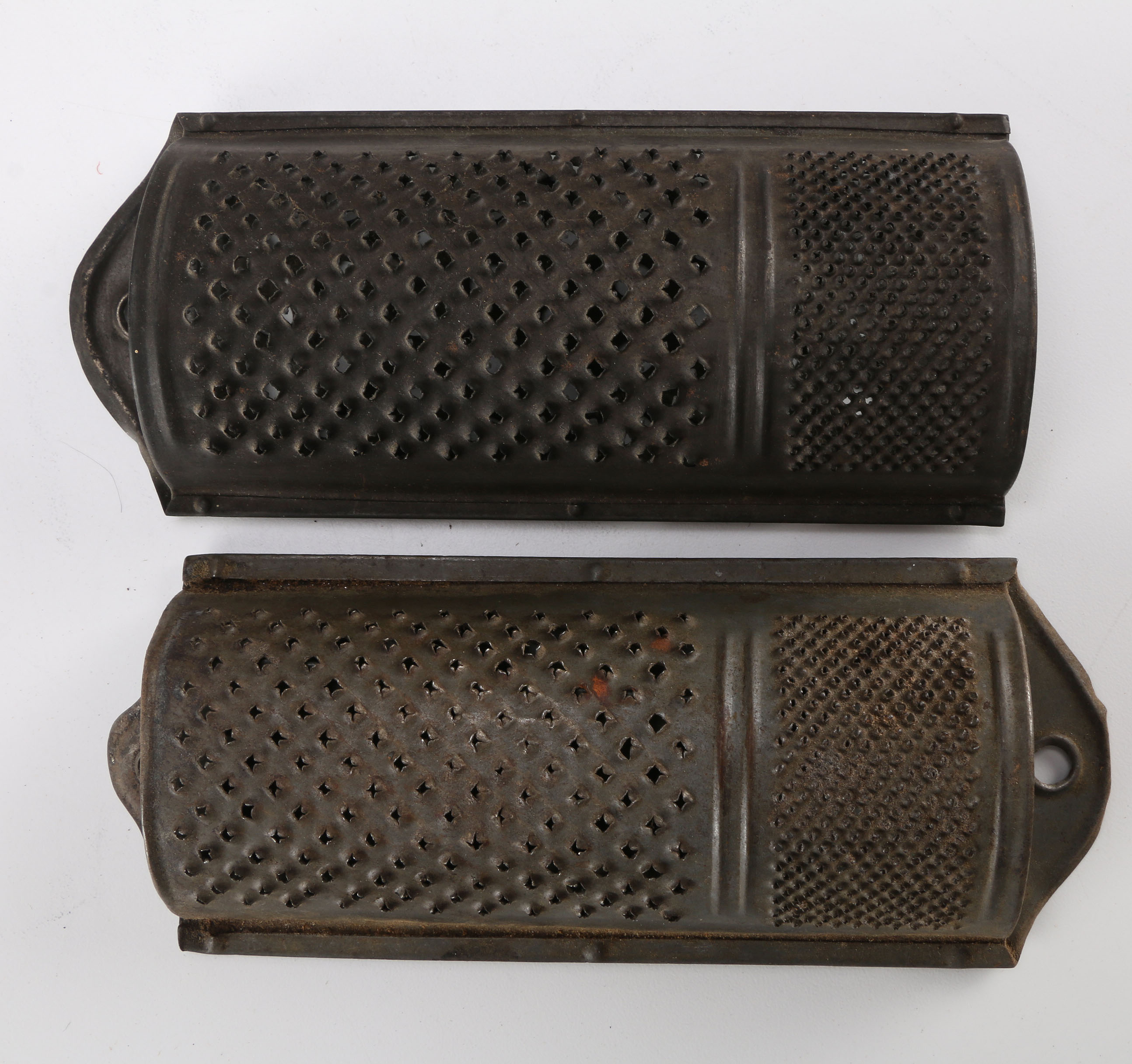 Group of Antique and Vintage Hand Graters and a Mandoline