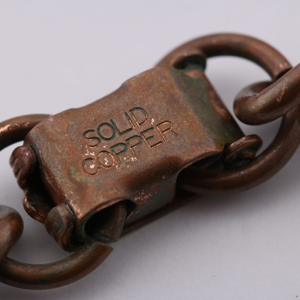 Copper, Shell, and Enamel Fashion Jewelry