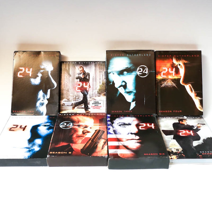 "24" Complete Series DVD Collection