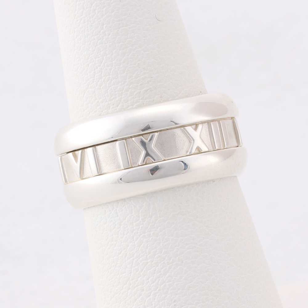 2003 Tiffany & Co Sterling Silver Atlas Ring