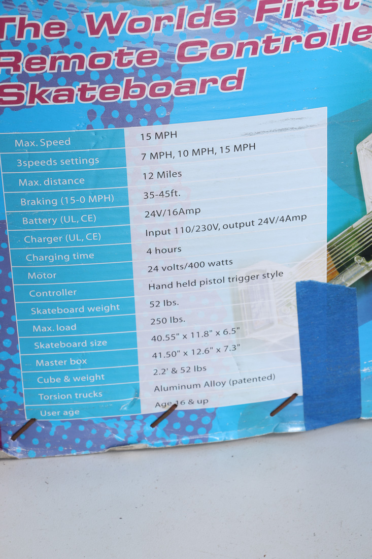 Raptor Electric Skateboard with Remote Control