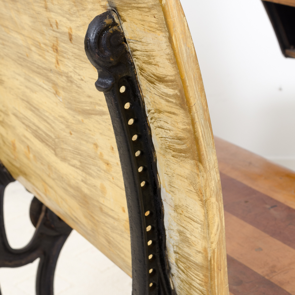 Set of Antique School Desks and Chairs