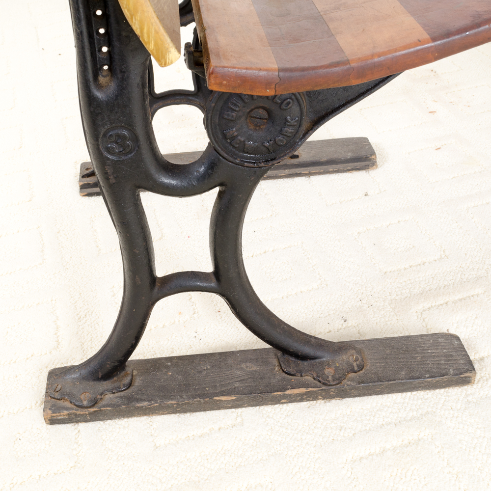 Set of Antique School Desks and Chairs