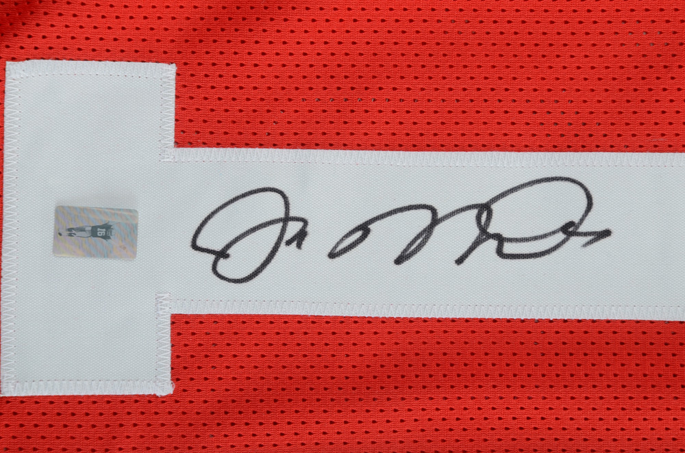 (HOF) Joe Montana Signed 49ers Football Jersey JSA COA