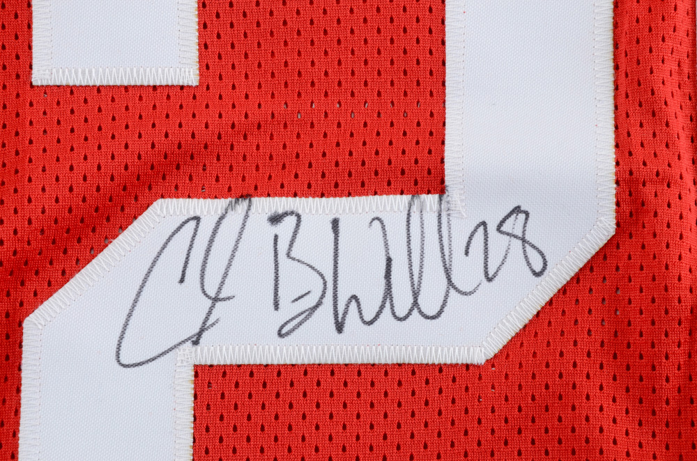 Chris Beanie Wells Signed Ohio State Football Jersey