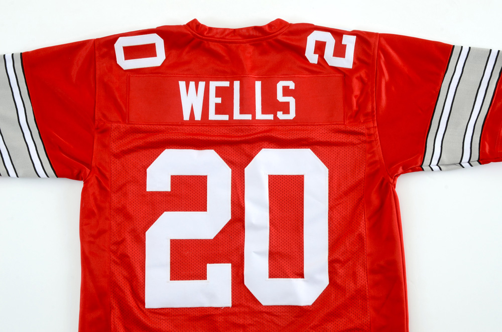 Chris Beanie Wells Signed Ohio State Football Jersey