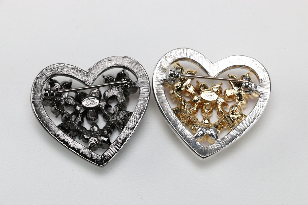 Set of Joan Rivers Rhinestone Bracelets, Earrings, and Brooches