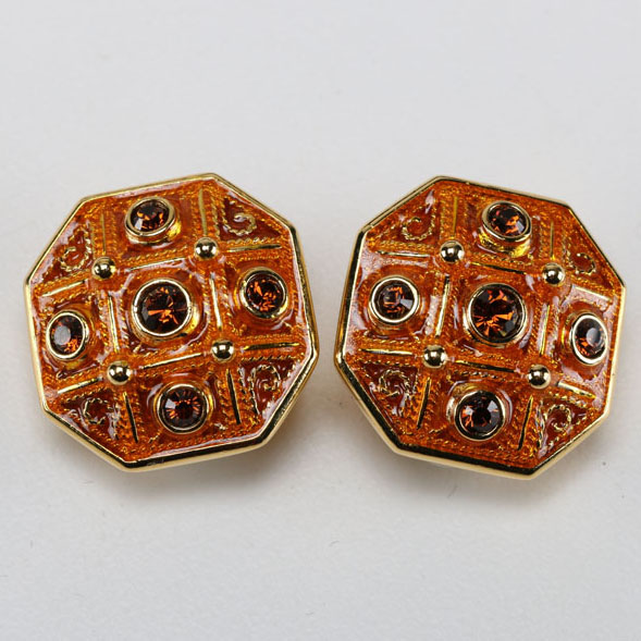 Set of Joan Rivers Jewelry with Watch, Bracelet, and Earrings