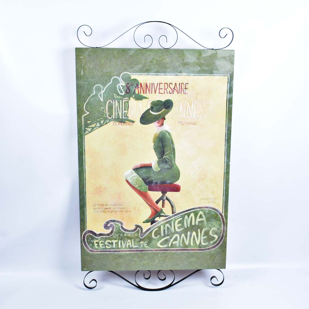 Large Cannes Wall Decor