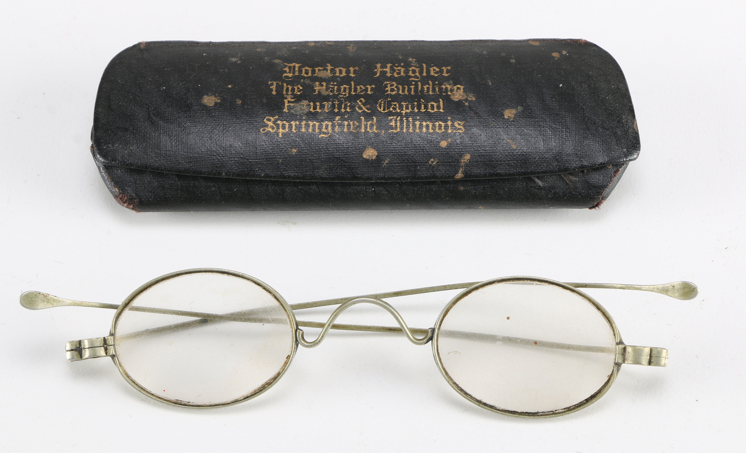 Collection of Vintage Stainless Steel Frame Eyeglasses and other Eyewear