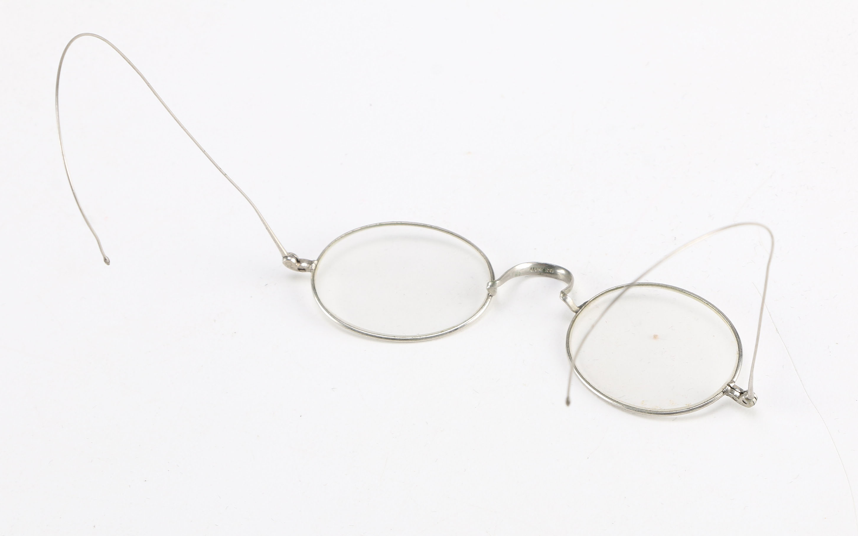 Collection of Vintage Stainless Steel Frame Eyeglasses and other Eyewear