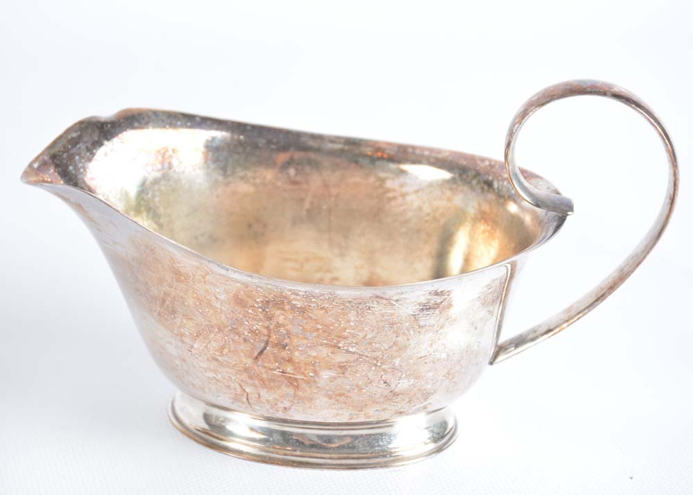 Vintage Silver Plated Tableware Assortment