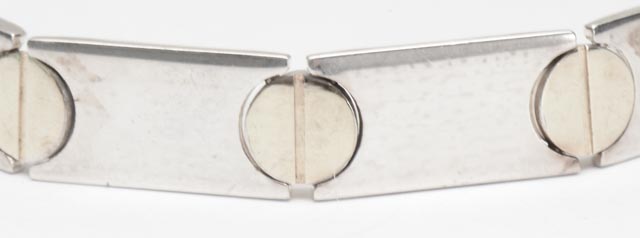 Pairing of Stamaped Sterling Silver Bracelets