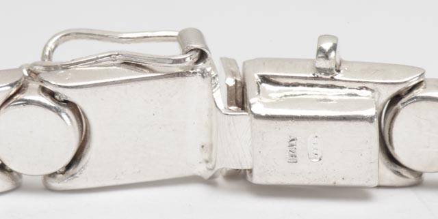 Pairing of Stamaped Sterling Silver Bracelets