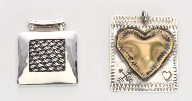 Assortment of Stamped Sterling Jewelry Including Comstock