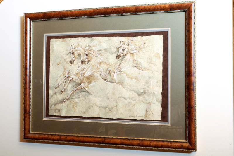 Shary B. Akers Watercolor and Acrylic on Paper