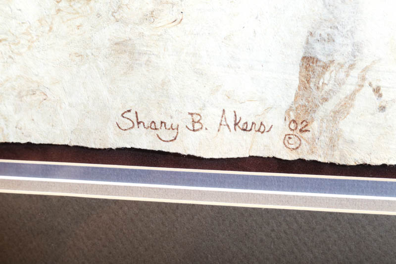 Shary B. Akers Watercolor and Acrylic on Paper